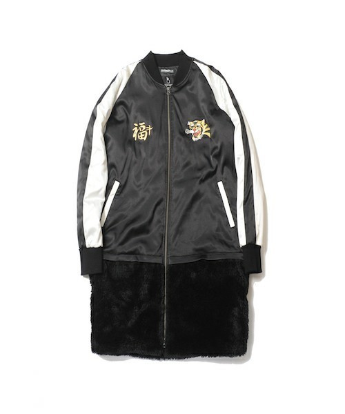 VIRGOwearworks（ヴァルゴウェアワークス）の「VIRGOwearworks×MACKDADDY long souvenir jacket（ブルゾン・メンズ・ブラック/カーキ・MEDIUM/LARGE/X-LARGE）」の7枚目の写真