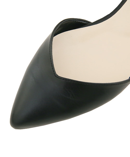 Luz Llena（ラズレナ）の「[made in JAPAN]パイソン柄コンビポインテッドトゥセパレートパンプス（パンプス・レディース・グリーン/ダークベージュ/ブラック・24.0cm/23.0cm/23.5cm/22.5cm/24.5cm）」の9枚目の写真