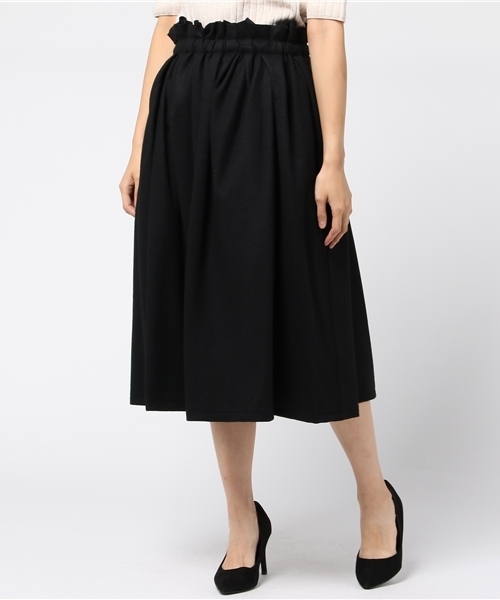 ZUCCa（ズッカ）の「ウールスムース（スカート・レディース・ブラック/ネイビー/ダークグレー・M size/S size）」の11枚目の写真