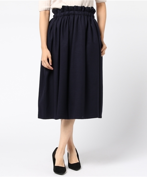 ZUCCA】ズッカ 紺 ロングスカート レディース ZUCCa（ズッカ）の