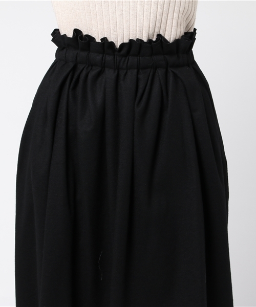 ZUCCa（ズッカ）の「ウールスムース（スカート・レディース・ブラック/ネイビー/ダークグレー・M size/S size）」の9枚目の写真