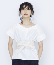 【ELENDEEK】WIDE BELT MARK BL