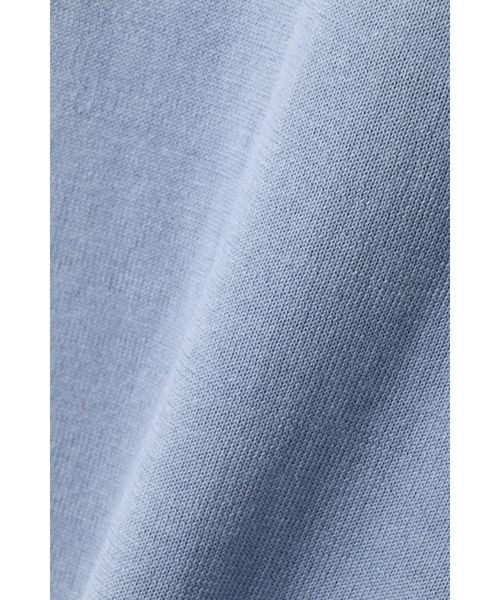 NATURAL BEAUTY BASIC（ナチュラルビューティーベーシック）の「◆ファイン天竺Vネックニット（ニット/セーター・レディース・ホワイト系その他/ブルー/グレー/レッド/ブラック/ネイビー・MEDIUM）」の12枚目の写真