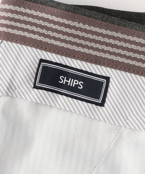 SHIPS（シップス）の「SD: ラスティック ソリッド トロピカル ドレスチノパンツ (チャコールグレー)（その他パンツ・メンズ・チャコールグレー・44/46/48/52/42）」の9枚目の写真