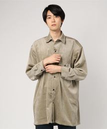 WEGO | WEGO/コーデュロイバルーンロングシャツ(シャツ/ブラウス)