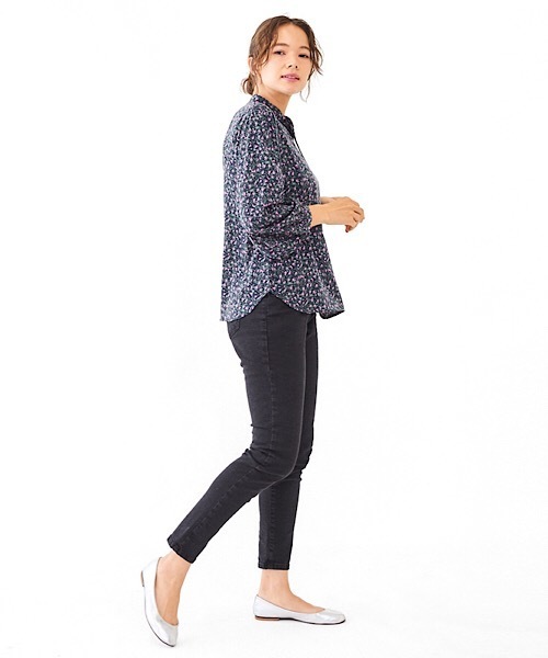 flower（フラワー）の「リボンブラウス（シャツ/ブラウス・レディース・ブラック/ピンク・FREE）」の6枚目の写真