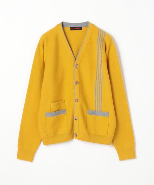 caban（キャバン）の「□コットンカシミヤ ラインドVネック