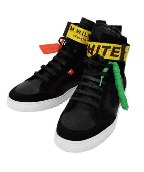 ブランド古着】INDUSTRIAL HI TOP SNEAKER ベルトバックル