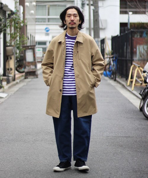 Armor lux（アルモーリュックス）の「ARMOR LUX×JS / アルモーリュクス別注 : ロングスリーブTee #（Tシャツ/カットソー・メンズ・パープル/レッド/イエロー/ブルー系その他/ブラック・MEDIUM/LARGE/SMALL）」の21枚目の写真