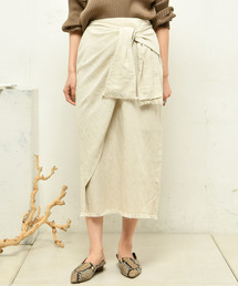 DouDou | リネンラップスカート(スカート)