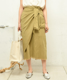 DouDou | リネンラップスカート(スカート)
