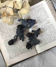 m.soeur | アセビのリネンイヤリング＊(イヤリング)