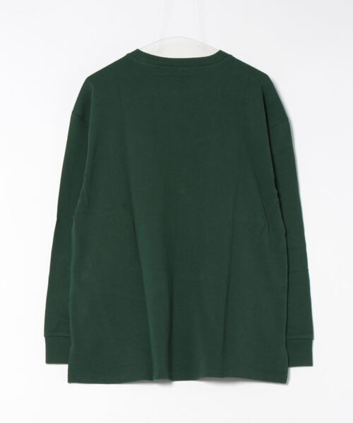 おしゃれスタ（オシャレスタ）の「ビッグシルエットクルーネックTシャツ(IR) オーバーサイズ メンズ レディース（Tシャツ/カットソー・メンズ・ホワイト/ベージュ/ブラック/パープル/パープル系その他/サックスブルー/サンドベージュ/グリーン/チャコールグレー・M/L/XL）」の10枚目の写真