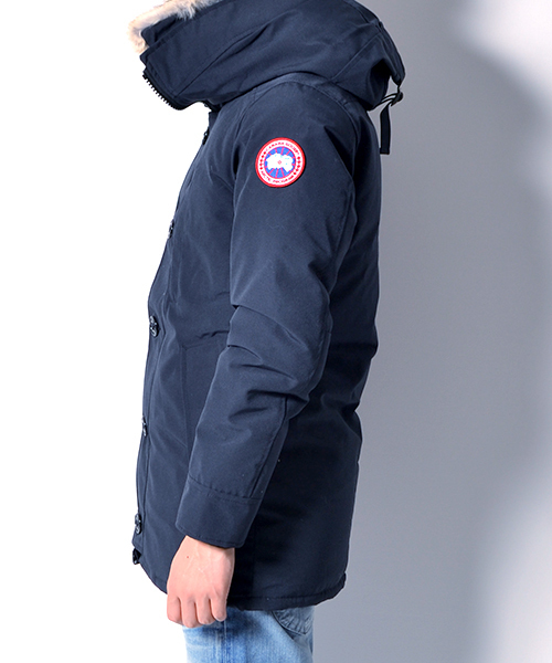 CANADA GOOSE（カナダグース）の「CANADA GOOSE カナダグース【JASPER】（ダウンジャケット/コート・メンズ・ブラック/ネイビー/ベージュ/カーキ・SMALL/LARGE/X-SMALL/MEDIUM）」の21枚目の写真
