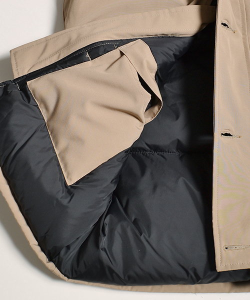 CANADA GOOSE（カナダグース）の「CANADA GOOSE JASPER∴（ダウンジャケット/コート・メンズ・ブラック/ネイビー/ベージュ・MEDIUM/SMALL/LARGE/X-SMALL）」の7枚目の写真