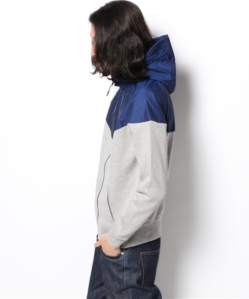 NIKE(ナイキ)の「NIKE TECH FLEECE 1.0 WINDRUNNER(スウェット・メンズ・ブラック/ネイビー/グレー・LARGE/MEDIUM/SMALL)」の5枚目の写真