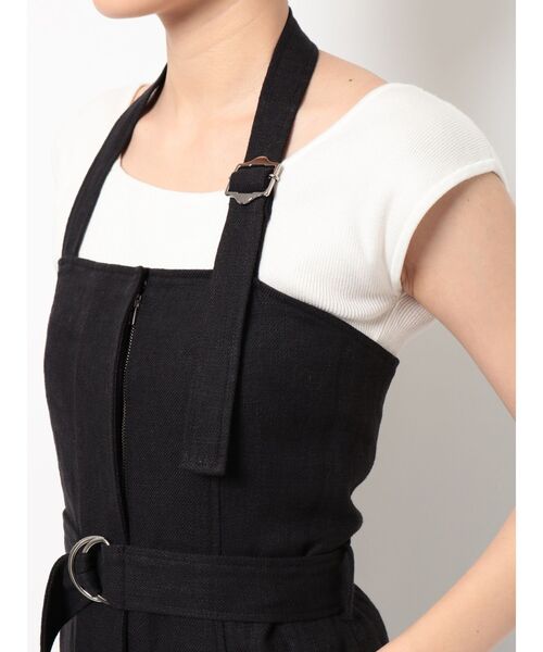 MURUA（ムルーア）の「ホルターネックコルセットワンピース（ワンピース・レディース・ブラック/カーキ/アイボリー・FREE）」の18枚目の写真