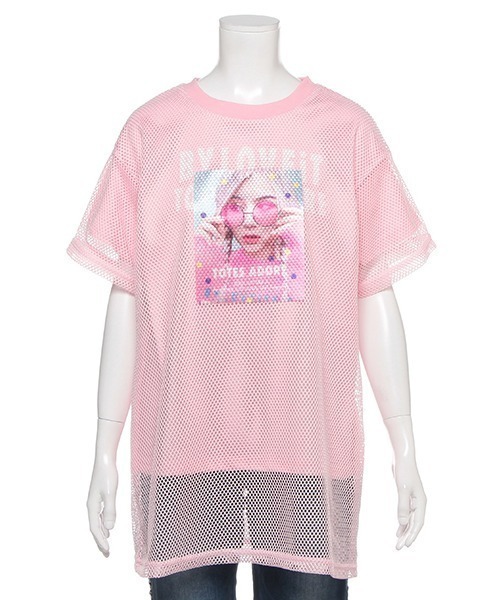 by loveit（バイラビット）の「メッシュガール転写プリントドッキング 