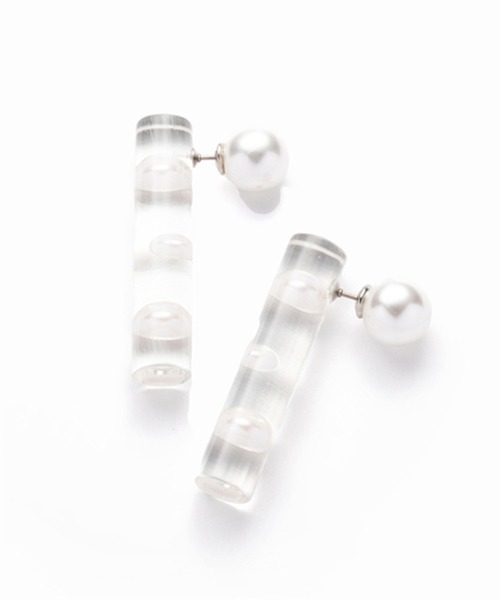 Casselini（キャセリーニ）の「Casselini（キャセリーニ）アクリル封入ピアス（ネックレス・レディース・ゴールド/その他2/その他7・FREE）」の7枚目の写真