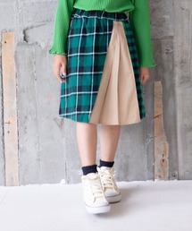 RAGMART（ラグマート）の「チェック切り替えスカート（スカート）」