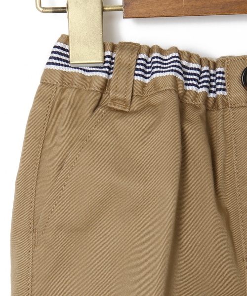 green label relaxing（グリーンレーベルリラクシング）の「【95サイズ】ツイルチノ 5分丈パンツ ◆（チノパンツ・キッズ・ベージュ・95）」の3枚目の写真
