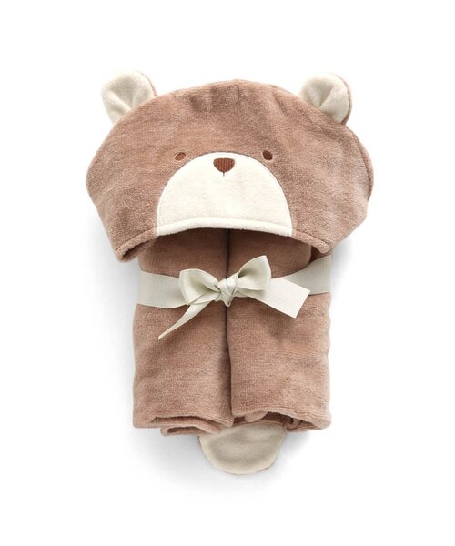 apres les cours（アプレレクール）の「■ベビーアニマルバスポンチョ（おくるみ・キッズ・アイボリー/ピンク/ベージュ・FREE）」の13枚目の写真