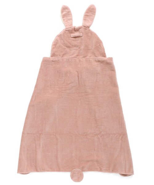 apres les cours（アプレレクール）の「■ベビーアニマルバスポンチョ（おくるみ・キッズ・アイボリー/ピンク/ベージュ・FREE）」の19枚目の写真