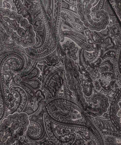 PAGEBOY（ページボーイ）の「ジャガードペイズリーセミフレアスカート（スカート・レディース・ブラック/ライラック・FREE）」の18枚目の写真