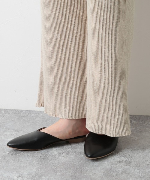 LAKOLE(ラコレ)の「コットンスラブチャンキーリブパンツ / LAKOLE(その他パンツ・レディース・ブラック/ライトベージュ/ブラウン系その他・SMALL/MEDIUM)」の16枚目の写真