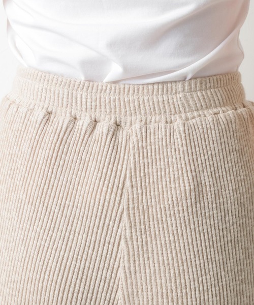 LAKOLE(ラコレ)の「コットンスラブチャンキーリブパンツ / LAKOLE(その他パンツ・レディース・ブラック/ライトベージュ/ブラウン系その他・SMALL/MEDIUM)」の17枚目の写真