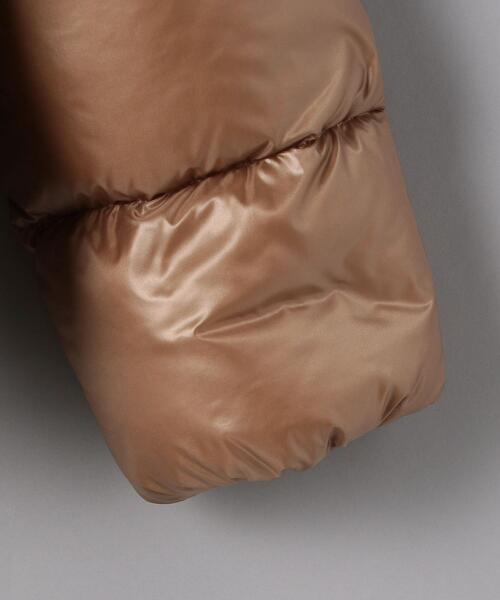 HERNO（ヘルノ）の「＜HERNO（ヘルノ）＞フーデッド ショート ダウンジャケット■■■▲（ダウンジャケット/コート・レディース・ベージュ/ブラック・40/38/42）」の14枚目の写真