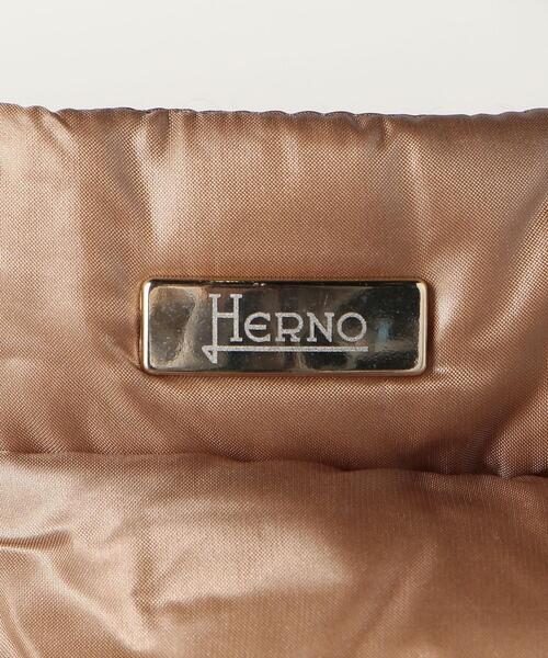 HERNO（ヘルノ）の「＜HERNO（ヘルノ）＞フーデッド ショート ダウンジャケット■■■▲（ダウンジャケット/コート・レディース・ベージュ/ブラック・40/38/42）」の16枚目の写真