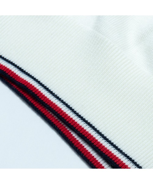 TOMMY HILFIGER GOLF（トミー ヒルフィガー ゴルフ）の「[トミー ヒルフィガー ゴルフ] レディース スポーティー クルーネックニット　（ニット/セーター・レディース・ホワイト/ブラック・LL/S）」の9枚目の写真