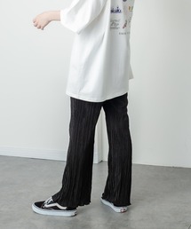 RASVOA | 【ZOZOTOWN限定】サテンミニプリーツフレアパンツ(その他パンツ)