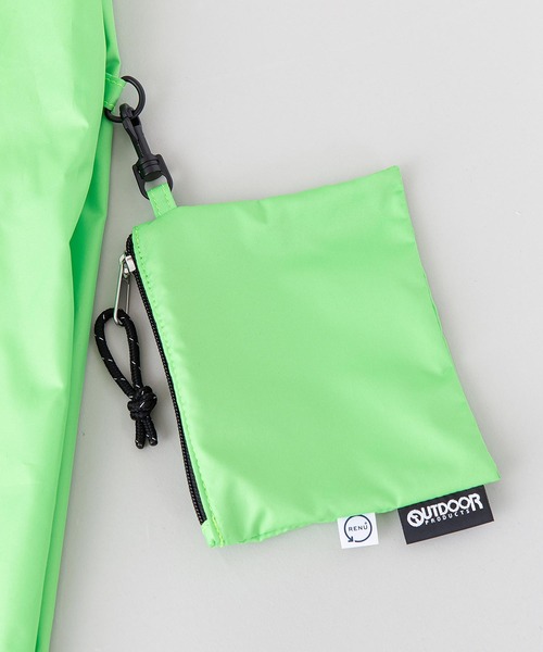 OUTDOOR PRODUCTS(アウトドアプロダクツ)の「TUSTIN ECOBAG 111144 エコバッグ トートバッグ 収納機能付き ポーチ付き(トートバッグ・メンズ・オレンジ/ネイビー/ホワイト/グリーン・FREE)」の17枚目の写真
