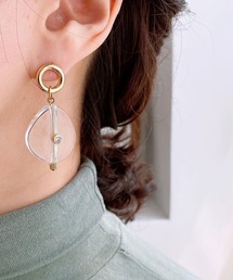 BROTHERHOOD | 【earyear】モダンエレガントピアス(ピアス（両耳用）)