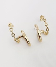 【earyear】モダンエレガントピアス
