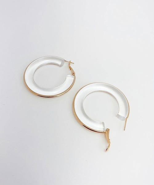 BROTHERHOOD（ブラザーフッド）の「【earyear】モダンエレガントピアス（ピアス（両耳用）・レディース・A/ゴールド/D/B/E/C/F・FREE）」の12枚目の写真