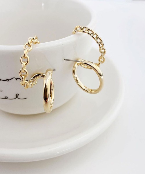 BROTHERHOOD（ブラザーフッド）の「【earyear】モダンエレガントピアス（ピアス（両耳用）・レディース・A/ゴールド/D/B/E/C/F・FREE）」の11枚目の写真