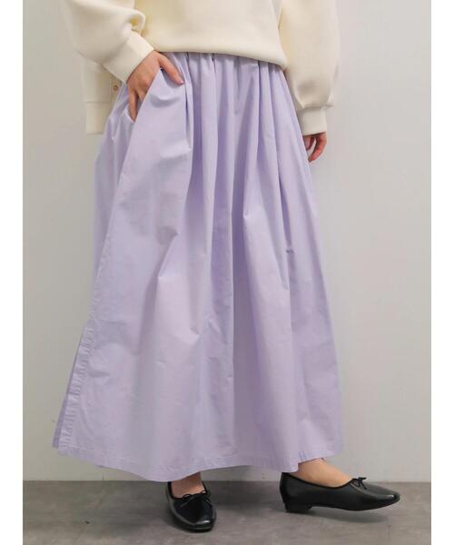 AMERICAN HOLIC(アメリカンホリック)の「サイドスリットタックフレアスカート *(スカート・レディース・イエロー/カーキ/ラベンダー/ホワイト系その他6・FREE)」の20枚目の写真