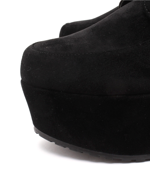 WEGO（ウィゴー）の「WEGO/厚底ブーティ（ブーティ・レディース・ブラック/ブラック系その他/その他1・LARGE/MEDIUM）」の9枚目の写真