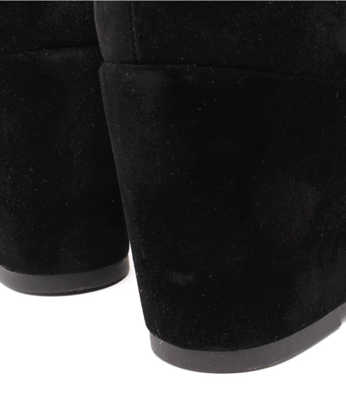 WEGO（ウィゴー）の「WEGO/厚底ブーティ（ブーティ・レディース・ブラック/ブラック系その他/その他1・LARGE/MEDIUM）」の12枚目の写真