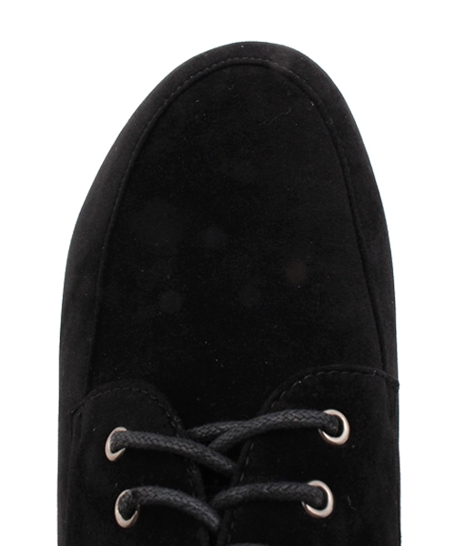 WEGO（ウィゴー）の「WEGO/厚底ブーティ（ブーティ・レディース・ブラック/ブラック系その他/その他1・LARGE/MEDIUM）」の5枚目の写真