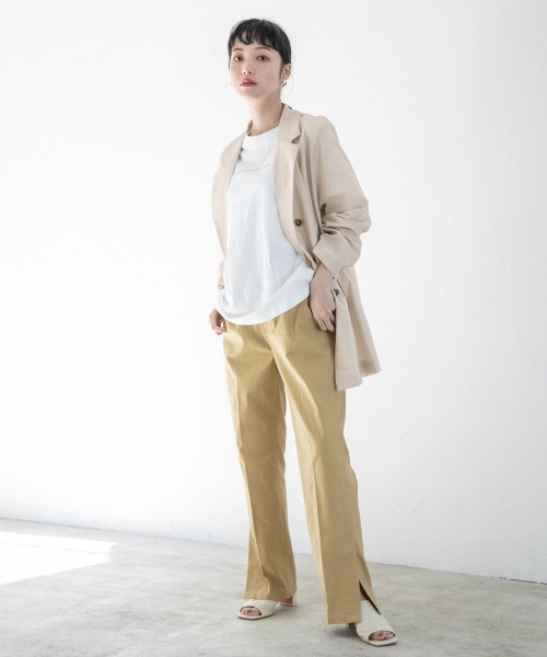 LOWRYS FARM（ローリーズファーム）の「フォトプリントＴＥＥＳＳ　938877（Tシャツ/カットソー・レディース・ホワイト/グレー/オフホワイト・FREE）」の19枚目の写真