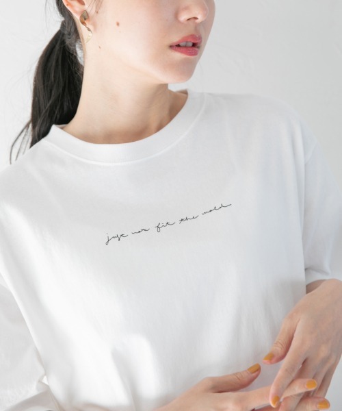 LOWRYS FARM（ローリーズファーム）の「フォトプリントＴＥＥＳＳ　938877（Tシャツ/カットソー・レディース・ホワイト/グレー/オフホワイト・FREE）」の21枚目の写真