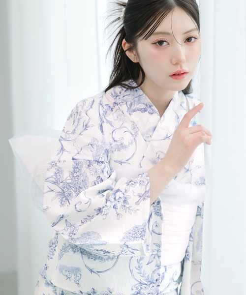 Dita(ディータ)の「1人で着られる浴衣5点セット 和歌山染工日本染め(ゆかた・しわへこ帯・下駄・着付け本・腰ひも)【K】(浴衣・レディース・その他5/その他2/その他8/その他3/その他1/その他7/その他6/その他4/その他9/その他11/その他10/その他12/その他13/その他14/その他15/その他16/その他17/その他18/その他19/その他20・FREE)」の17枚目の写真