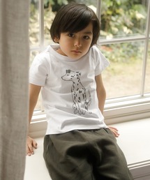 D.fesense | ドッグプリントT(Tシャツ/カットソー)