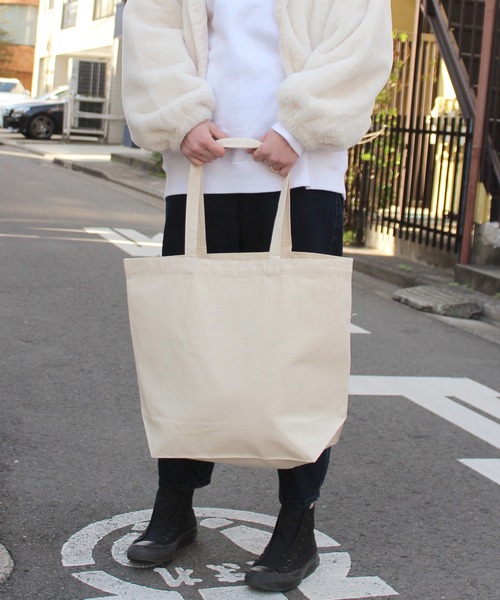 United Athle(ユナイテッドアスレ)の「【UNITED ATHLE】ユナイテッドアスレ ヘビーコットンキャンバストートバッグ Lサイズ 1460(トートバッグ・レディース・ベージュ系1/ブラック/ネイビー/ライトグレー/ナチュラル/ベージュ系4/ベージュ系3/ベージュ系2/レッド・L)」の12枚目の写真