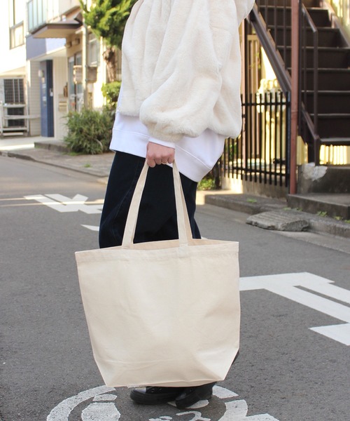 United Athle(ユナイテッドアスレ)の「【UNITED ATHLE】ユナイテッドアスレ ヘビーコットンキャンバストートバッグ Lサイズ 1460(トートバッグ・レディース・ベージュ系1/ブラック/ネイビー/ライトグレー/ナチュラル/ベージュ系4/ベージュ系3/ベージュ系2/レッド・L)」の15枚目の写真