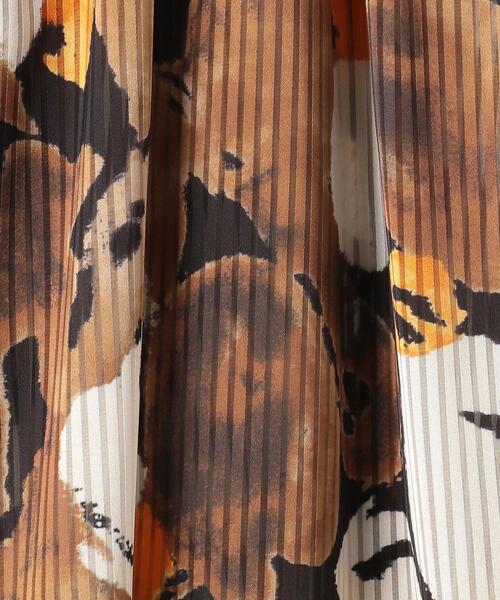 BRACTMENT(ブラクトメント)の「『BRACTMENT(ブラクトメント)』 BM 2WAYラグラン プリントブラウス(シャツ/ブラウス・レディース・ケリー/ダークブラウン・FREE)」の8枚目の写真